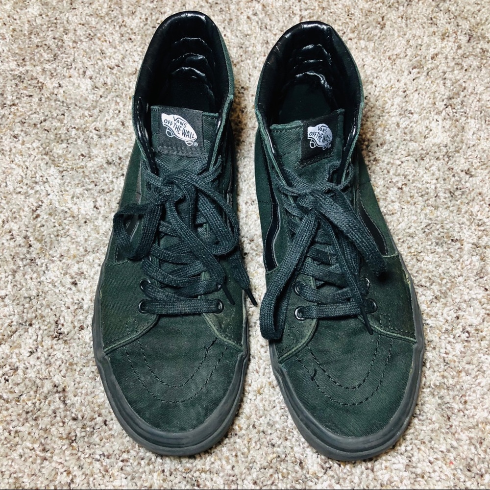 Vans Black High Top Shoes